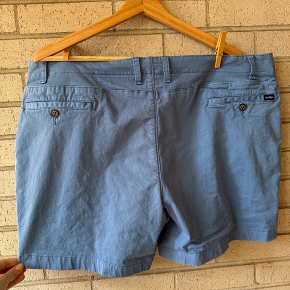 Chubbies Men’s Cobblestone Blue Casual Chino Shorts - Sz 40 with 5.5” inseam - Picture 7 of 8